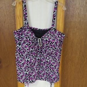 Apt 9 Tankini Swim Top